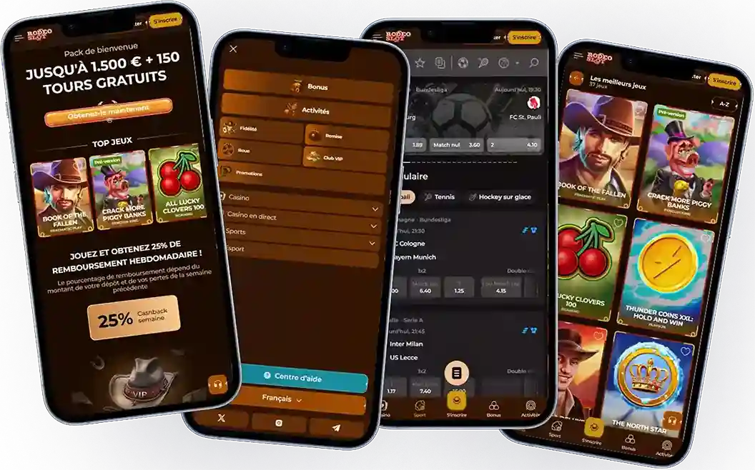 Rodeoslot Casino Expérience Mobile